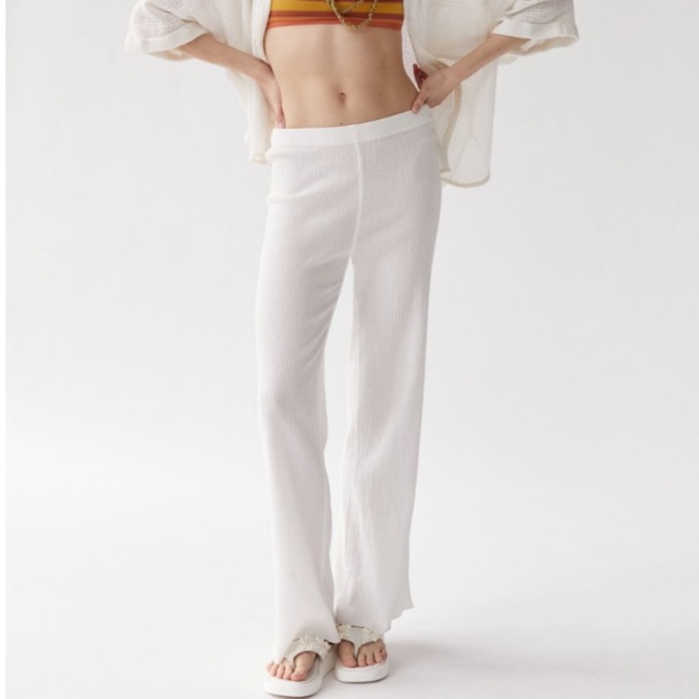 NWT urban outfitters Linen wide leg pants